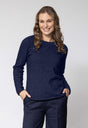 Women's Rutland Crew Merino Possum Sweater | Red Kado