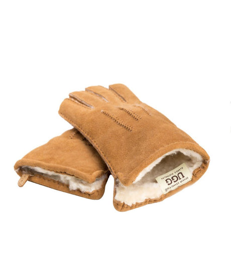 UGG Men Sheepskin Gloves | Red Kado