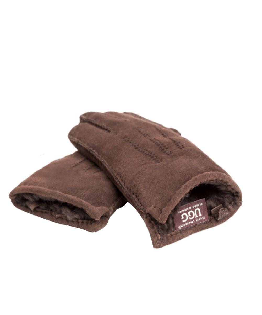 UGG Men Sheepskin Gloves | Red Kado