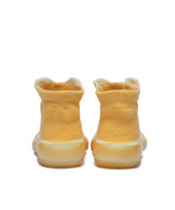 Baby Walking Sock Booties in Yellow