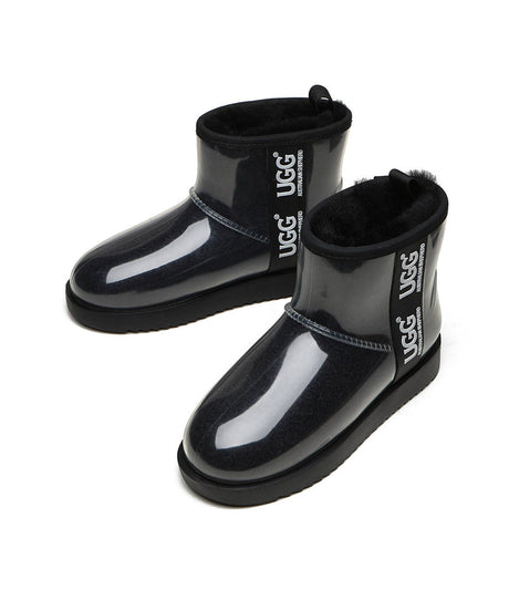 Women's UGG Ava Clear Rain Boot | Red Kado
