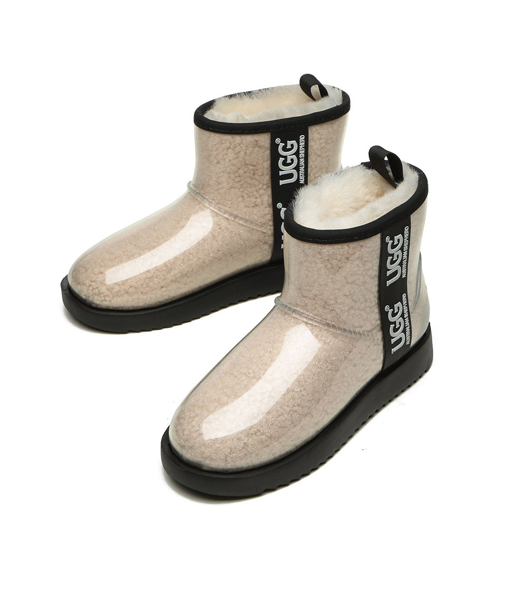 Women's UGG Ava Clear Rain Boot | Red Kado