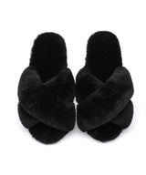 Women's UGG Premium Cross Over Slippers | Red Kado