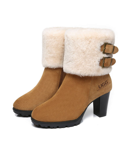 Women’s Candy UGG Heel Boots | Red Kado