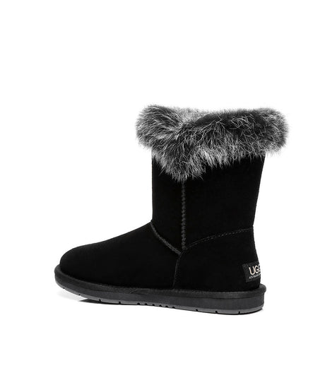 Women’s Dora UGG Fur Boots | Red Kado