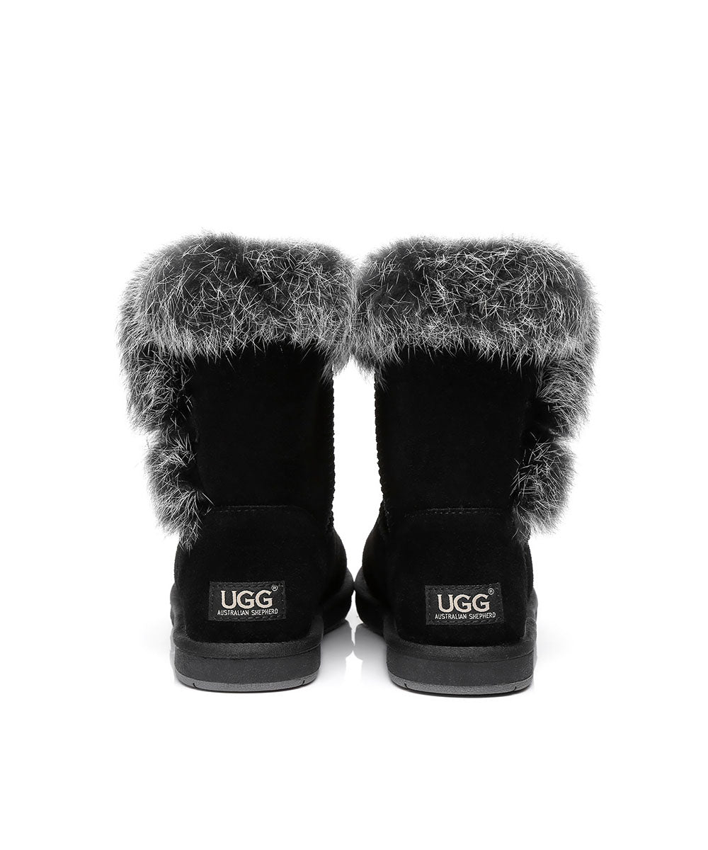 Women’s Dora UGG Fur Boots | Red Kado
