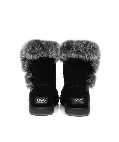 Women’s Dora UGG Fur Boots | Red Kado