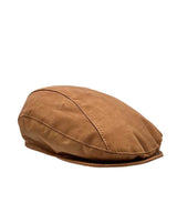 Jacaru Drivers Roo Leather Cap | Red Kado