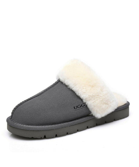 Men's UGG Fuzzy Slipper | Red Kado