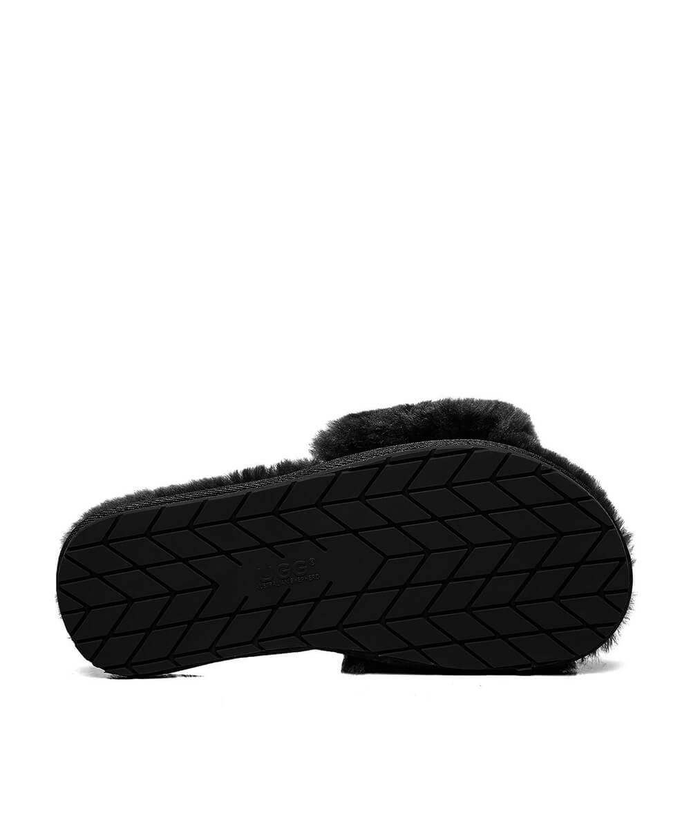 Women's UGG Flossy Slippers | Red Kado