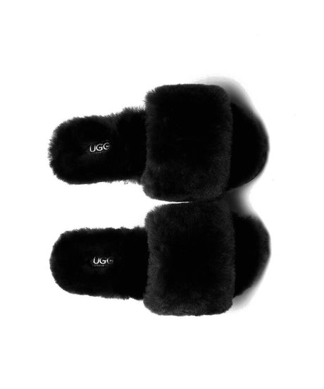Women's UGG Flossy Slippers | Red Kado