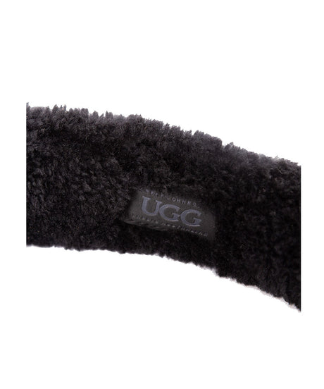Fluffy UGG Sheepskin Earmuffs | Red Kado
