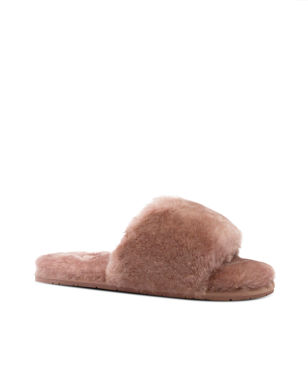Women's UGG Fluffy Slipper | Red Kado