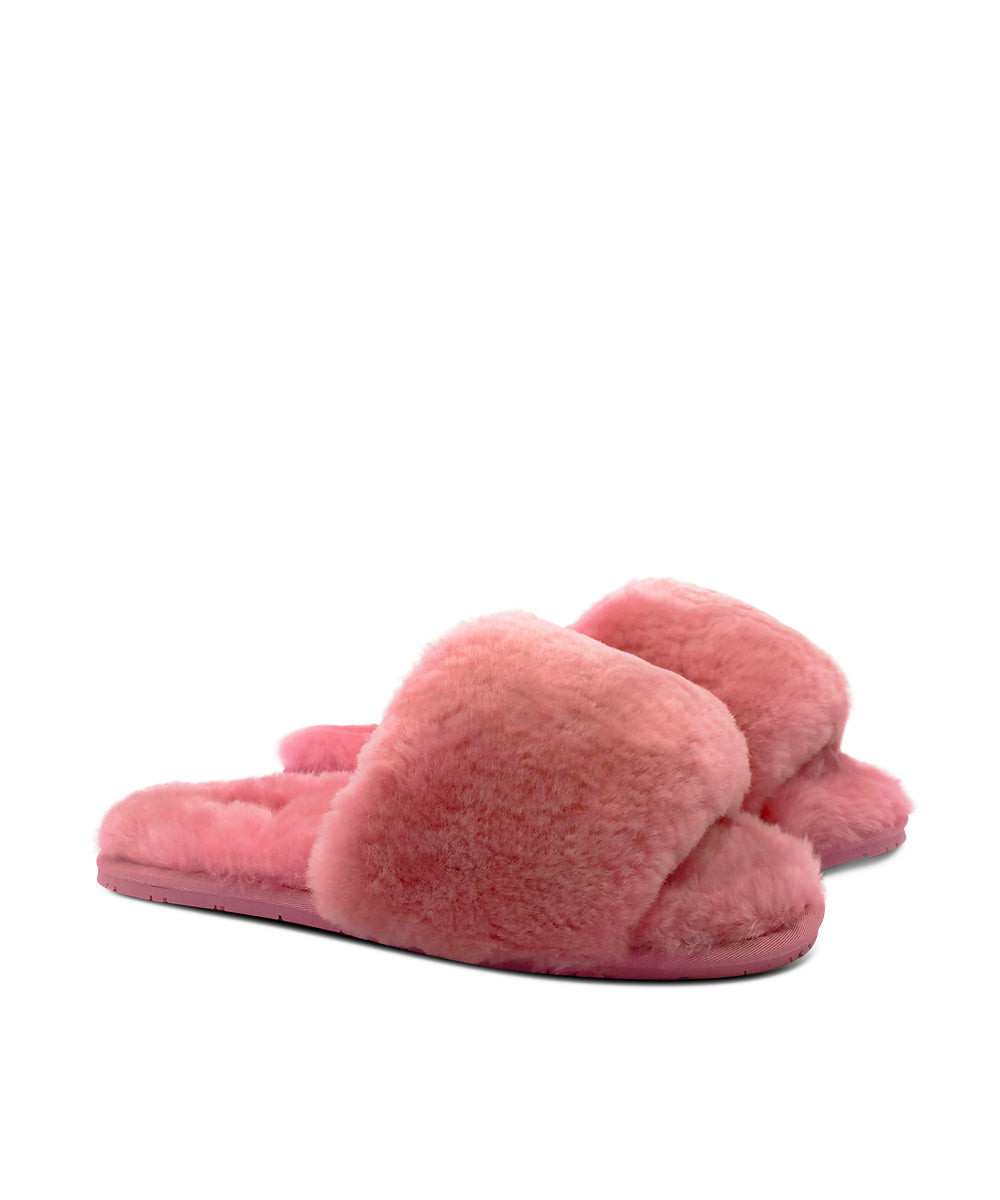 Women's UGG Fluffy Slipper | Red Kado