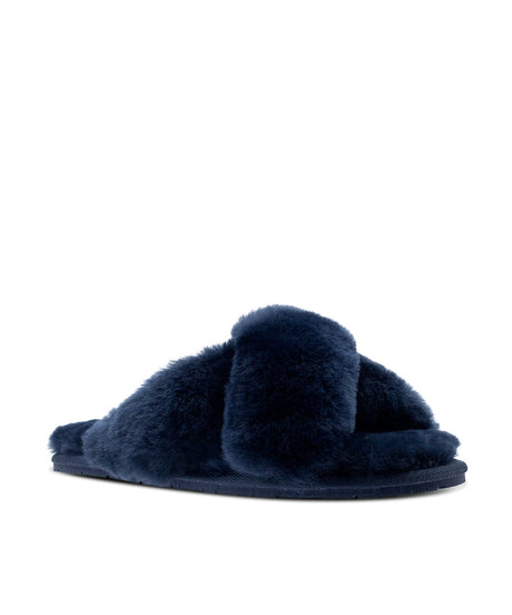 Women's UGG Premium Cross Over Slippers | Red Kado