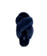Women's UGG Premium Cross Over Slippers | Red Kado