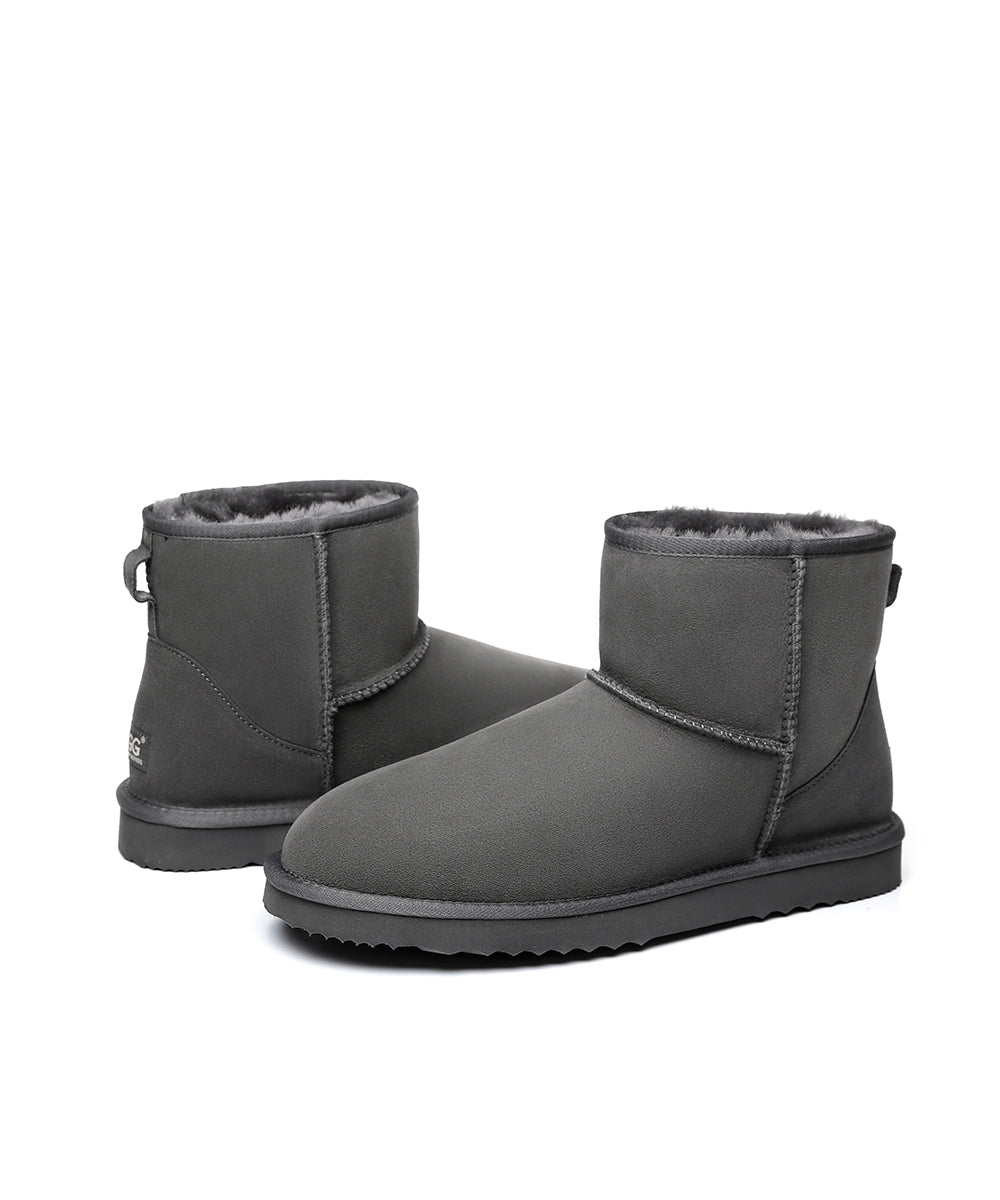 Men's Luxe Classic Mini UGG Big Size | Red Kado