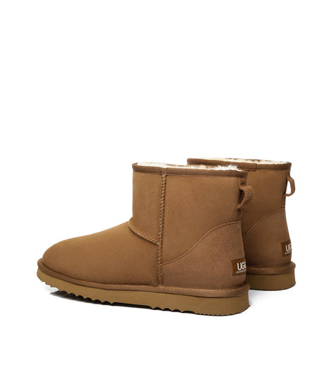 Men's Luxe Classic Mini UGG Big Size | Red Kado