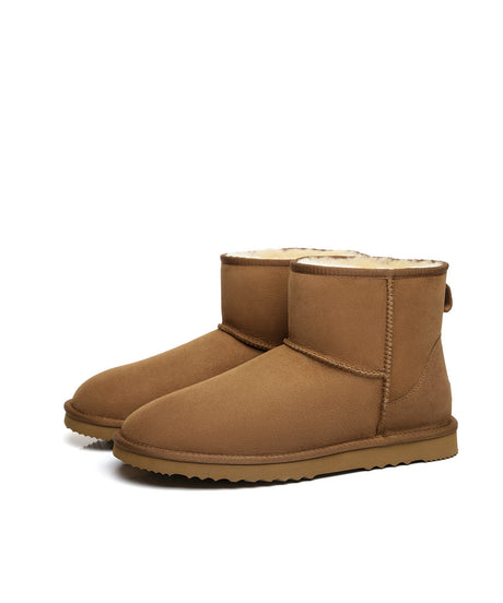 Men's Luxe Classic Mini UGG Big Size | Red Kado