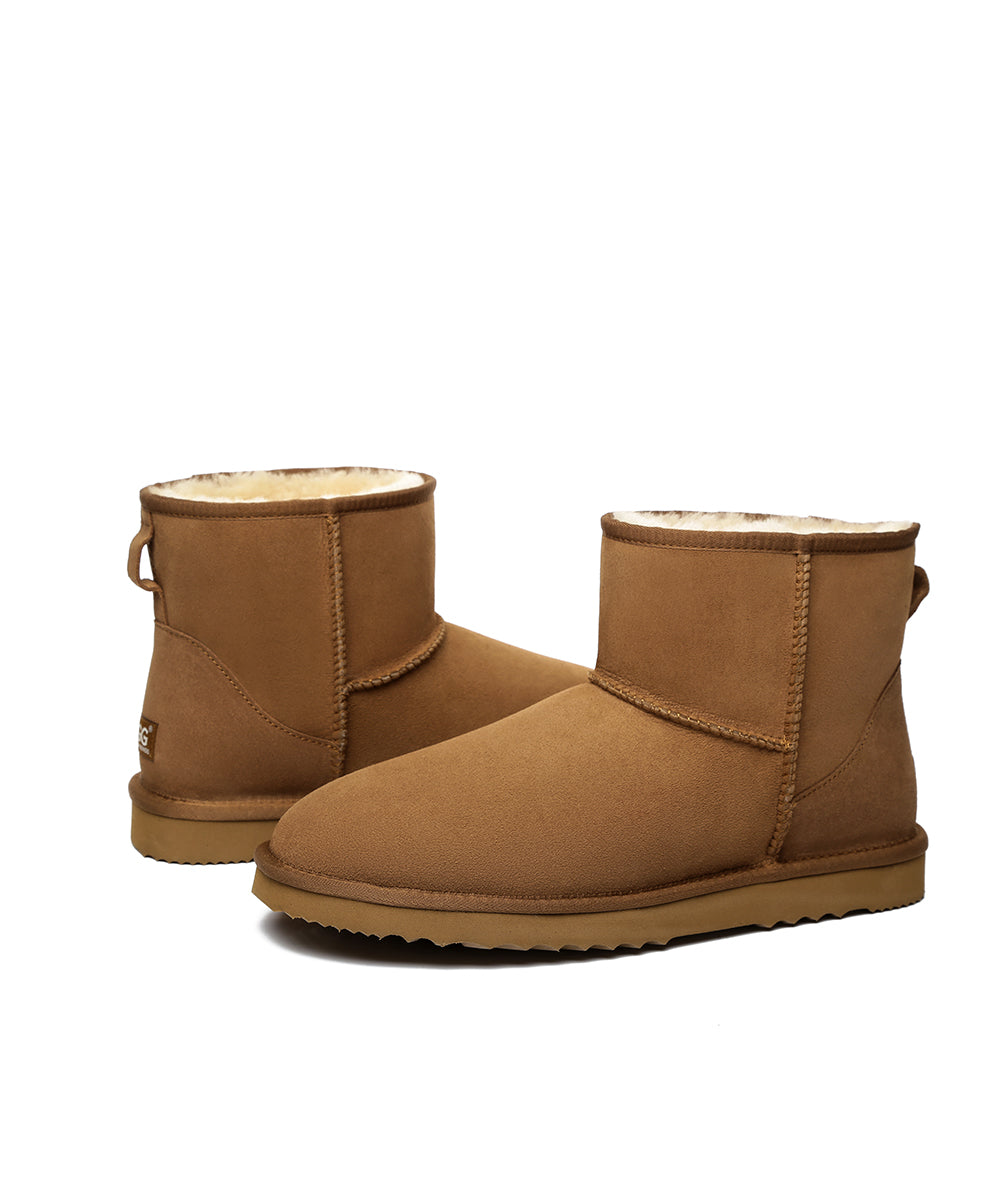 Men's Luxe Classic Mini UGG Big Size | Red Kado