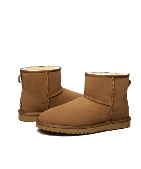 Men's Luxe Classic Mini UGG Big Size | Red Kado