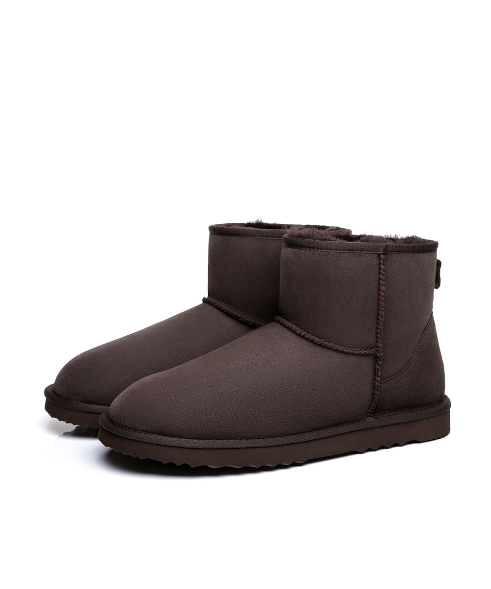 Men's Luxe Classic Mini UGG Big Size | Red Kado