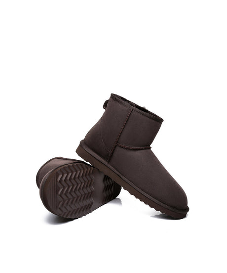Men's Luxe Classic Mini UGG Big Size | Red Kado