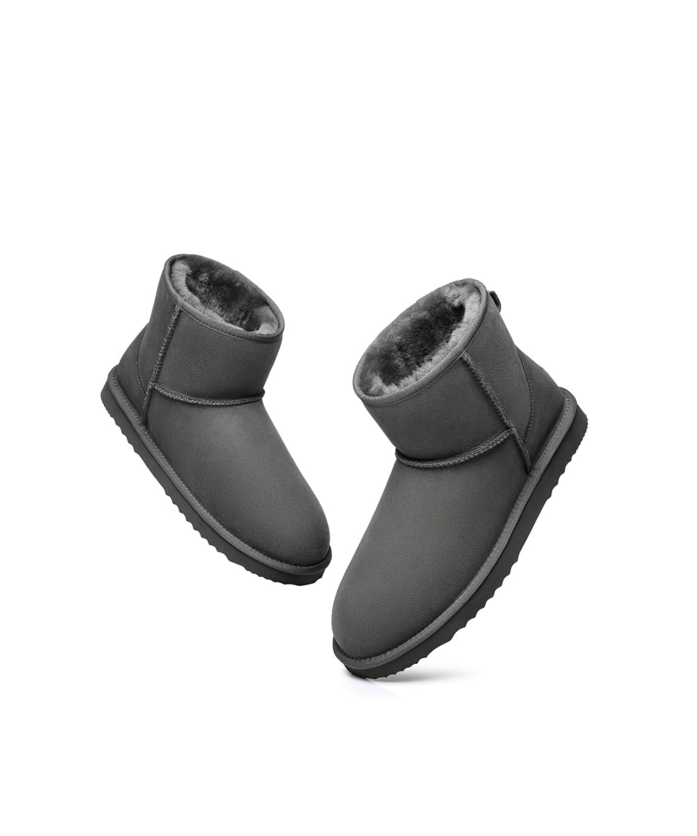 Men's Luxe Classic Mini UGG Big Size | Red Kado