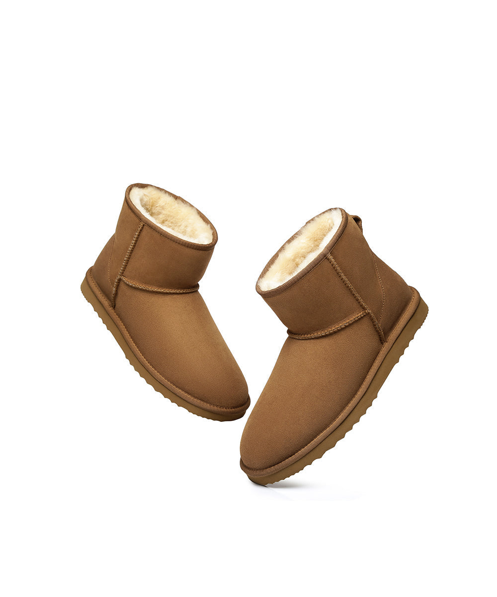 Men's Luxe Classic Mini UGG Big Size | Red Kado