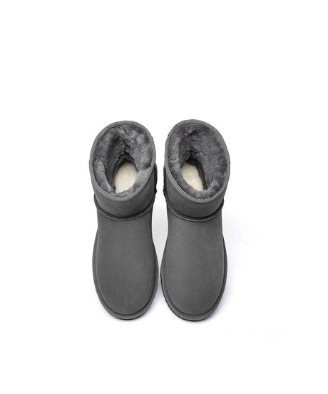 Men's Luxe Classic Mini UGG Big Size | Red Kado