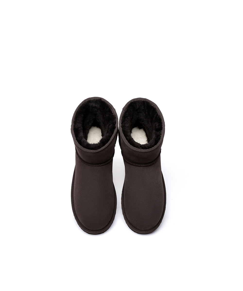 Men's Luxe Classic Mini UGG Big Size | Red Kado