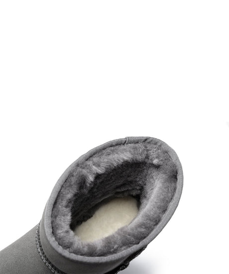 Men's Luxe Classic Mini UGG Big Size | Red Kado