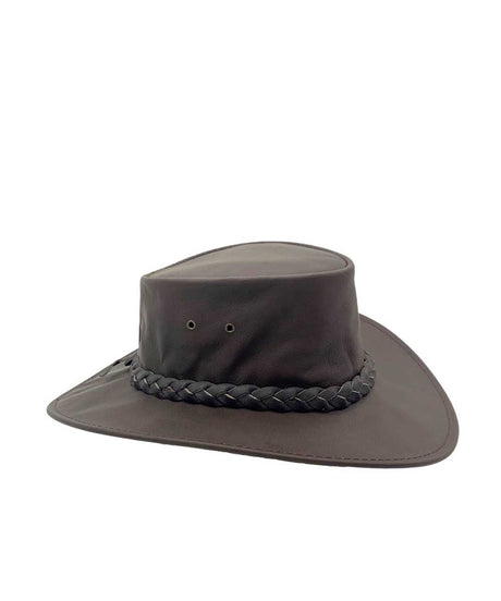 Jacaru Kangaroo Leather Hat | Red Kado