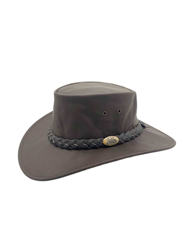 Jacaru Kangaroo Leather Hat | Red Kado