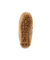Kid’s Fur UGG Moccasin | Red Kado
