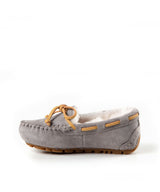 Kid’s Fur UGG Moccasin | Red Kado