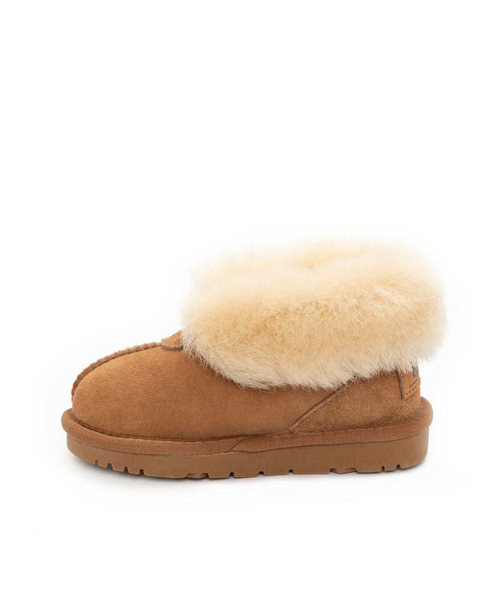 Kid’s Hushly UGG Slippers | Red Kado
