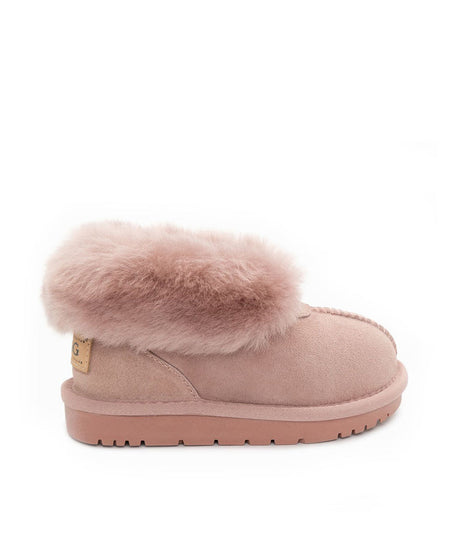 Kid’s Hushly UGG Slippers | Red Kado