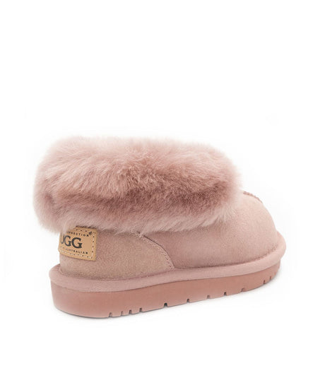 Kid’s Hushly UGG Slippers | Red Kado