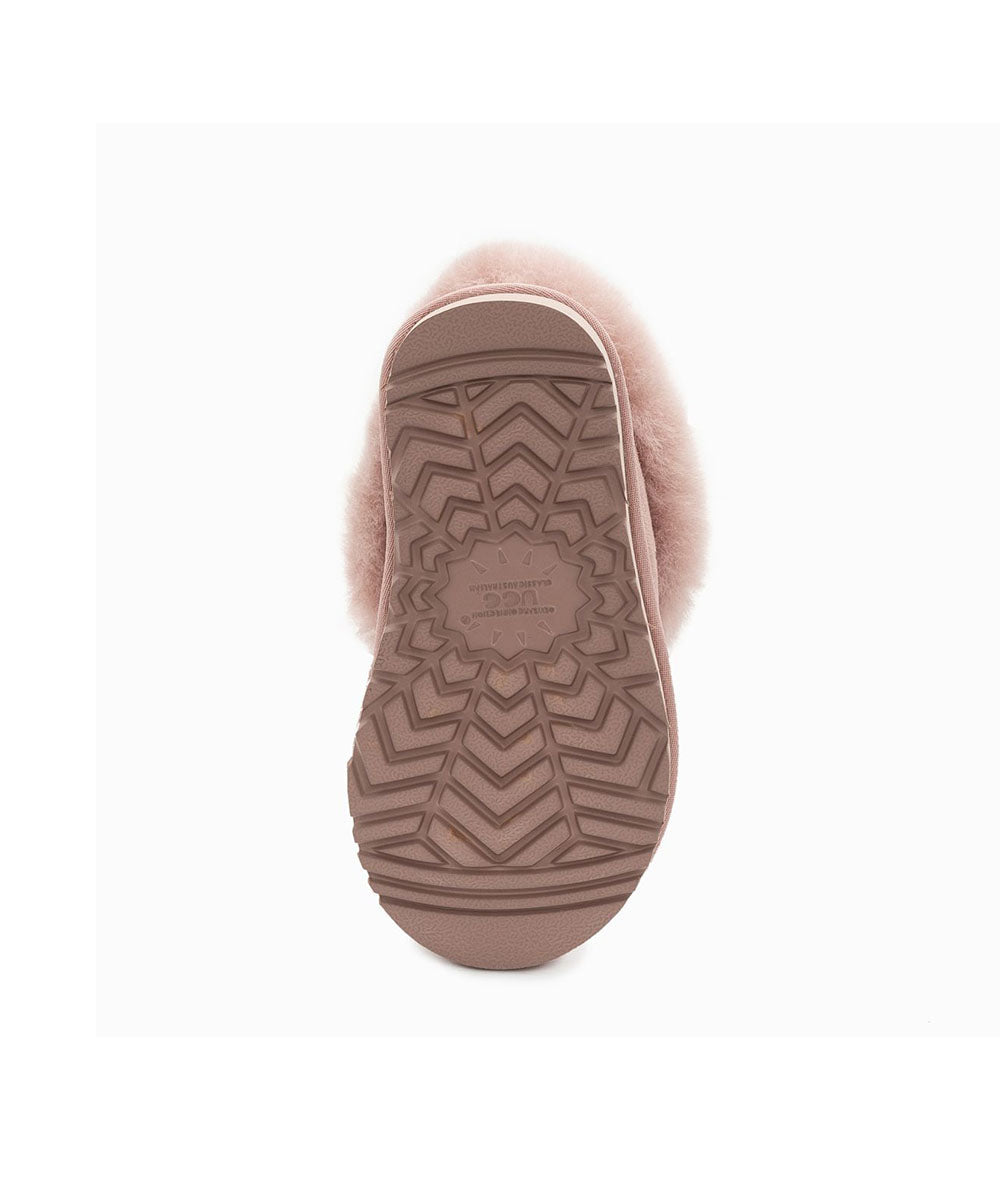 Kid’s Hushly UGG Slippers | Red Kado
