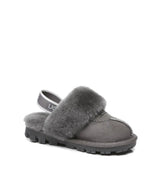 Kid’s Banded Scuff UGG Slippers | Red Kado