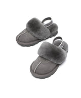 Kid’s Banded Scuff UGG Slippers | Red Kado