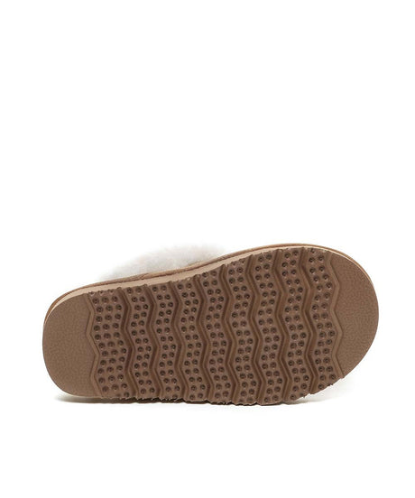 Kid’s Fuzzy UGG Slippers | Red Kado