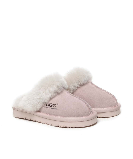 Kid’s Fuzzy UGG Slippers | Red Kado