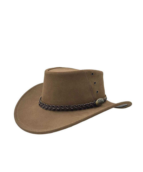 Jacaru Kookaburra Suede Hat | Red Kado