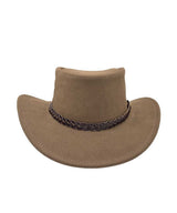 Jacaru Kookaburra Suede Hat | Red Kado