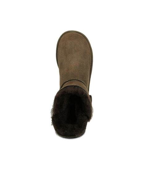 Women's UGG Premium Mini Button | Red Kado