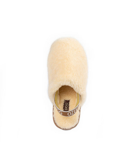 Women’s Raila UGG Fluff Slide | Red Kado
