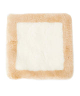 Sheepskin Border Cushion | Red Kado