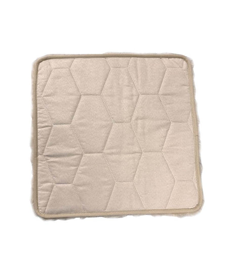 Sheepskin Border Cushion | Red Kado